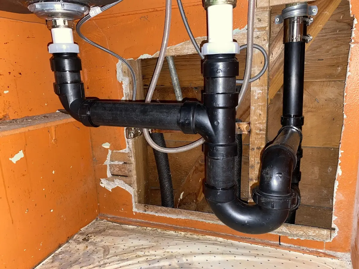 Professional Repiping Services equipment and tools on the job in Middlesex